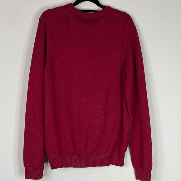 New Izod Premium Essentials Natural Stretch V-Neck Sweater Men's Size Small - Picture 7 of 8